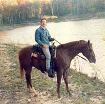 Tim on Horseback